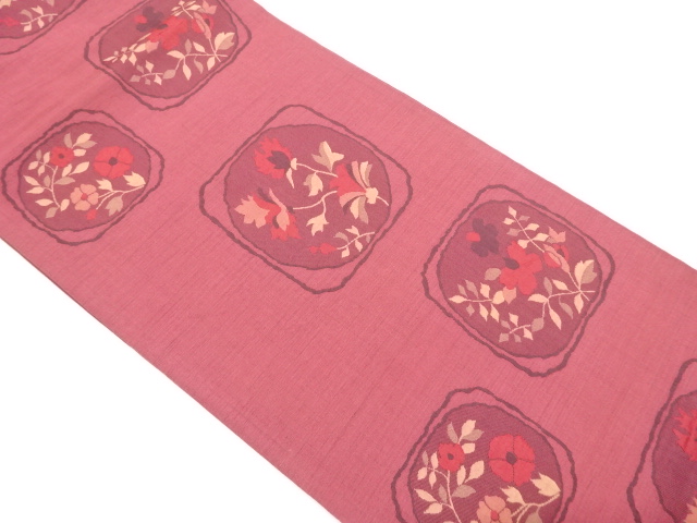 JAPANESE FUKURO OBI / WOVEN SHIKISHI PATTERN